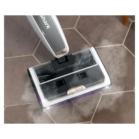 SteamPickUp Scopa a Vapore con Capacità 0,42 Litri Potenza 1230 W Colore Bianco - Foto 2