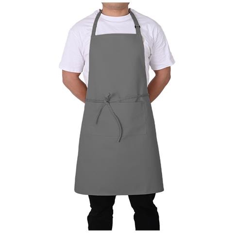 Grembiule Da Lavoro Grembiule Da Cucina Idrorepellente E Oleorepellente Grey - Foto 1