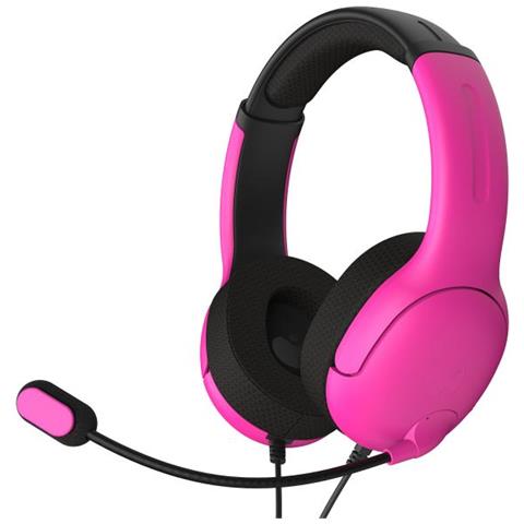 Pdp Nebula Auricolare Cablato A Padiglione Giocare Nero, Rosa - Foto 1