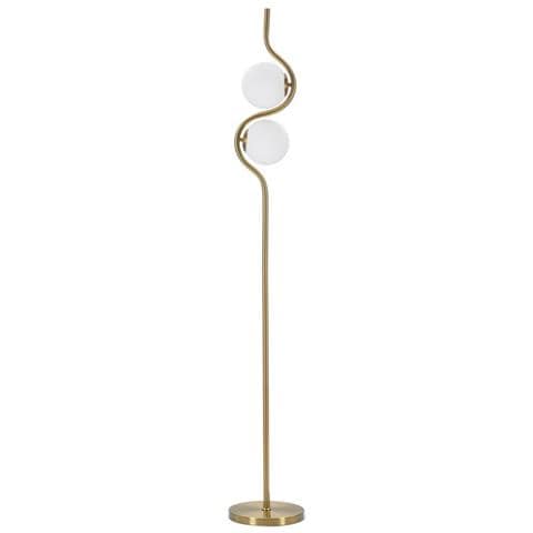 Lampada Da Terra Mf205 - Oro - Metallo - 25x25x168 Cm - Foto 1