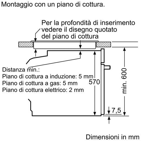 Serie 4 HBA574BS3 Forno da incasso 60 x 60 cm Acciaio Classe A+ - Foto 8