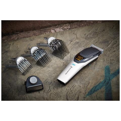 Remington Máquina Para Cortar Pelo Con Cable E Inalámbrico, 72 Ajustes De Longitud, 3 Peines Ajustables, 90 Min, Hc6001 E51 X6 Power-xseries Hairclipp - Foto 4
