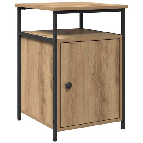 Armadio da Notte rovere artigianale Legno multistrato - Foto 1