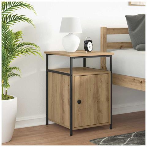 Armadio da Notte rovere artigianale Legno multistrato - Foto 2