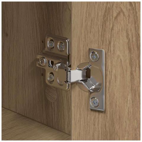 Armadio da Notte rovere artigianale Legno multistrato - Foto 9