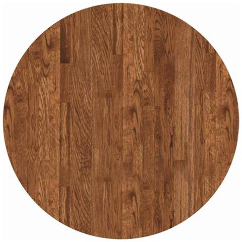 Piano del tavolo Altro Marrone scuro Ø 70 x 4 cm - Foto 1