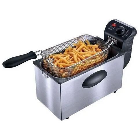 Friggitrice In Acciaio Inox Da 3l E 2000w - 8521 - Foto 2