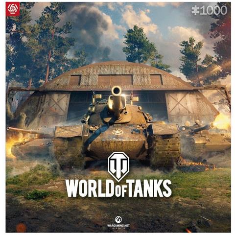 World of Tanks Roll Out Puzzle 1000 pz Video game - Foto 1