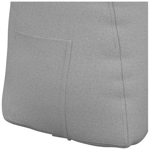 Cuscino per Schiena Grigio Nuvola 80 x 24 x 50 cm Tessuto - Foto 9