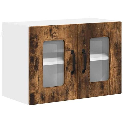 Pensile cucina Rovere fumé 60 x 31 x 40 cm Legno multistrato - Foto 1