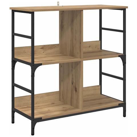 Libreria rovere artigianale 78.5 x 33 x 82 cm Legno multistrato - Foto 1