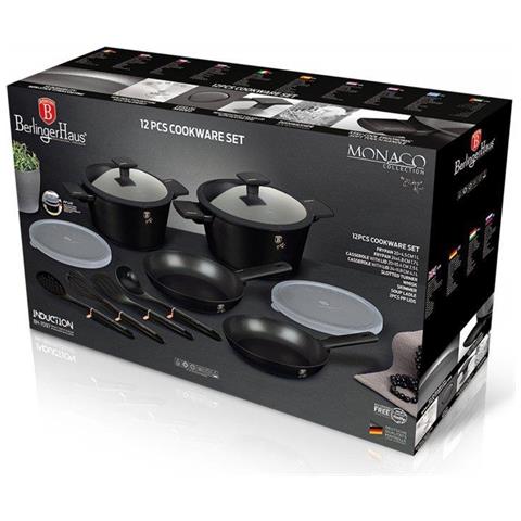 BH-7097 Monaco Set di pentole antiaderenti in titanio - Foto 6