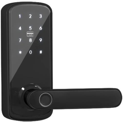 Serratura Smart Tuya Wifi Con Impronta Digitale - Accesso Sicuro E Comodo Black - Foto 1