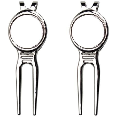 Golf Divot Tool: Riparatore Di Zolle In Lega Di Alluminio - Foto 1