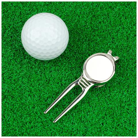 Golf Divot Tool: Riparatore Di Zolle In Lega Di Alluminio - Foto 5