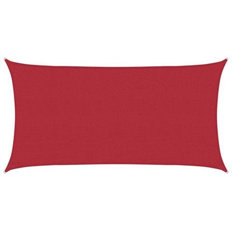 Telo Ombra Rosso 2,5 x 6 m HDPE - Foto 1