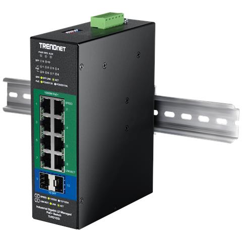 TI-PG103I switch di rete Gestito Gigabit Ethernet (10/100/1000) Supporto Power over Ethernet (PoE) Nero - Foto 2