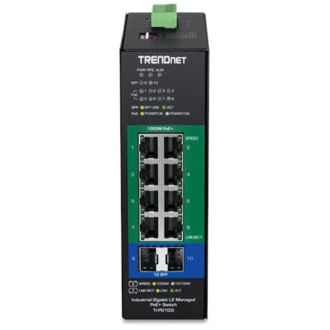 TI-PG103I switch di rete Gestito Gigabit Ethernet (10/100/1000) Supporto Power over Ethernet (PoE) Nero - Foto 5