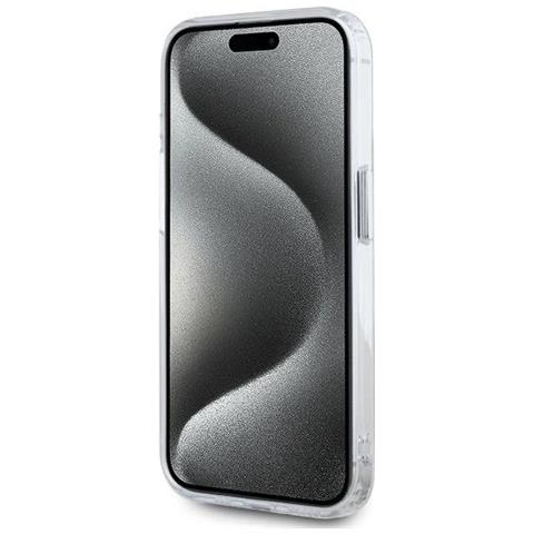 Karl Lagerfeld Iml Metal Karl&choupette Custodia Magsafe Per Iphone 15 Pro - Bianca - Foto 2