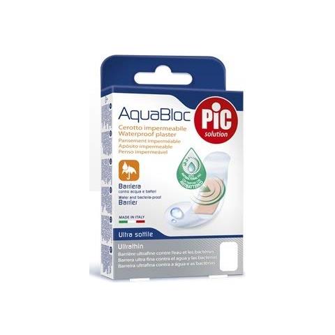 Cerotto Aquabloc 10x10cm Antibatterico 5 Pezzi - Foto 1