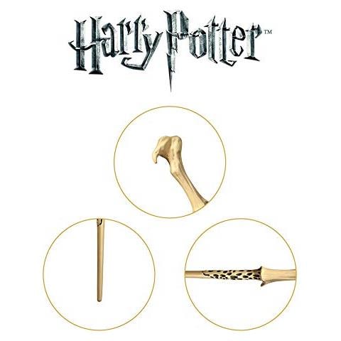 The Bacchetta Magica Giocattolo Prodotta Bacchetta Magica di Lord Voldemort in PVC di Alta qualità 30 cm con Segnalibro Prismatico - Foto 4