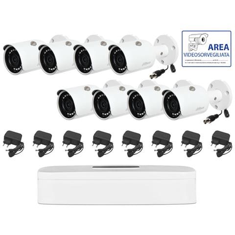 Kit Dahua 8 Telecamere 4 Mpx P2p Cloud Dvr Ibrido - Foto 1