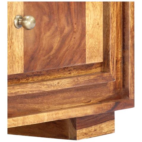 Mobile Porta Tv 118x30x40 Cm In Legno Massello Di Sheesham - Foto 2