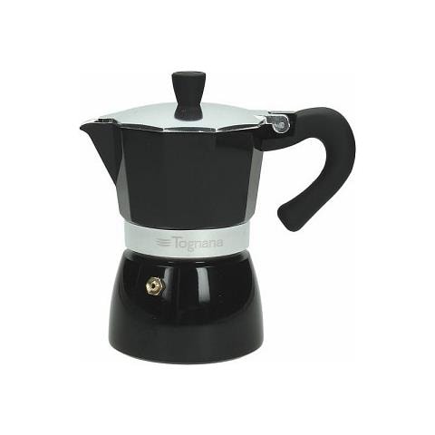 Coffee Caffettiera Star Color 3 Tazze Nero - Foto 1