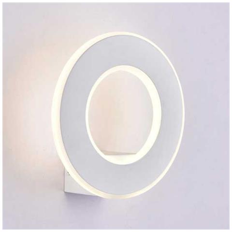 V-tac Vt-710 Lampada Led 9w Da Parete Alluminio Bianco Wall Light Bianco Caldo 3000k Ip20 - Sku 8225 - Foto 1
