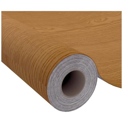 Pellicole Autoadesive Per Porte 2 Pz Rovere Chiaro 210x90cm Pvc - Foto 2