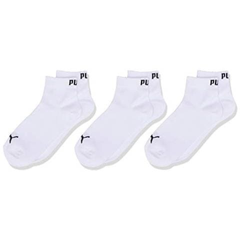 Quarter 3p Sport, Bianco (white 300), Unica (taglia Produttore: 27/30) (pacco Da 3) Bambino - Foto 1