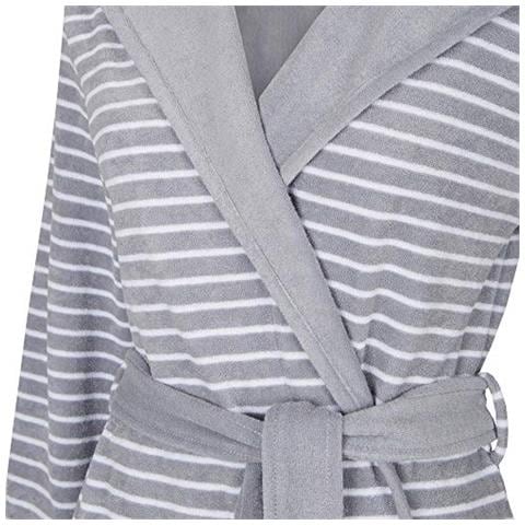 151532, Accappatoio Donna, Grigio (hellgrau 204), 40 - Foto 2
