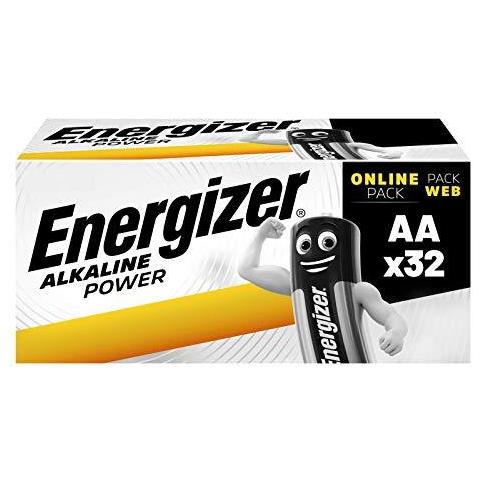 Batterie Aa Alcaline Potenza Doppio A Batterie 32 Pack - Foto 1