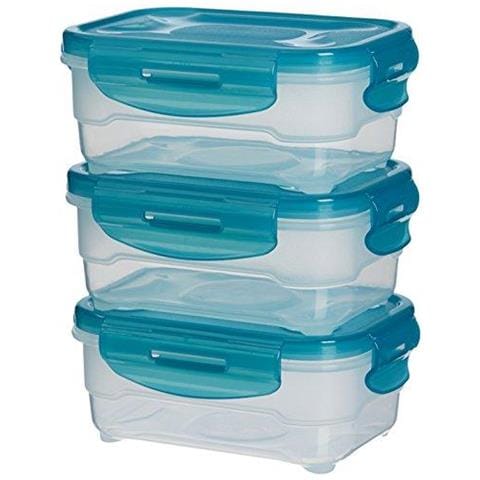 Air-locked 3 Pezzi Conservare Generi Alimentari Set 3 X 0.6 Litri - Foto 1