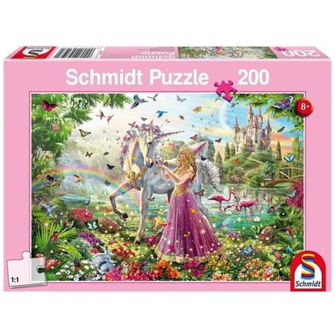 Puzzle Per Bambini 200 Pezzi - Bella Fata Nella Foresta Magica - Schmidt E Spiele - Foto 1