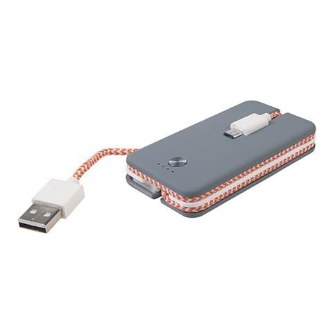 CX007, Polimeri di litio (LiPo) , USB, Grigio, Micro-USB, Tablet, Universale, Smartphone - Foto 1