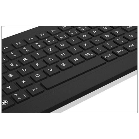 Tastiera USB KSK-6231  (Layout Inglese) Colore Nero - Foto 1