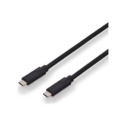 ASSMANN Electronic 1m, 2xUSB-C 1m USB C USB C Nero cavo USB - Foto 1