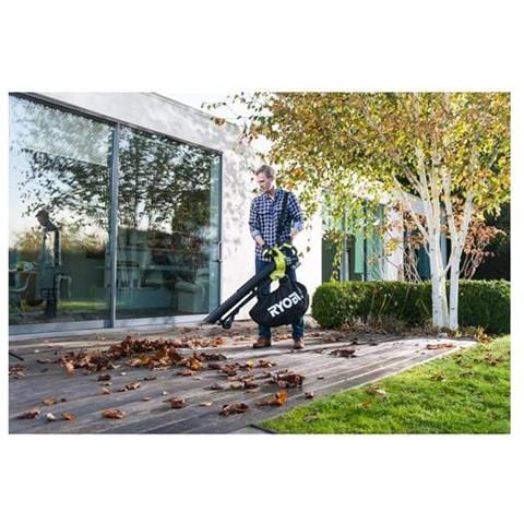 Ryobi Obv18 Soffiatore Di Foglie Cordless 200 Km/h Nero, Giallo 18 V - Foto 3