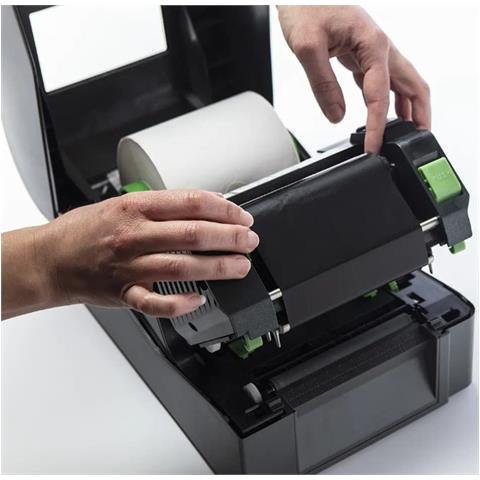 Nastro a Trasferimento Termico a Base Cera standard BWS-1D300-110 Formato 300 m x 110 m - Foto 3