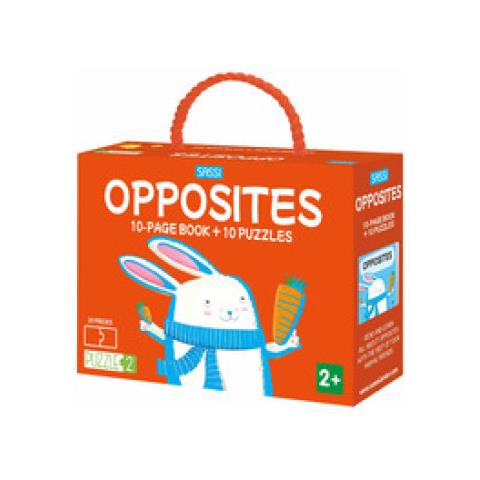 Matteo Gaule - Opposites. Puzzle 2. Ediz. A Colori. Con 10 Puzzle - Foto 1