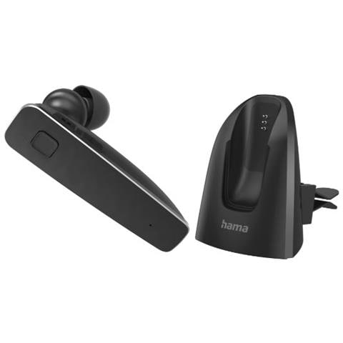 Hama MyVoice2100 Auricolare Wireless A clip Musica e Chiamate Bluetooth Base di ricarica Nero - Foto 1
