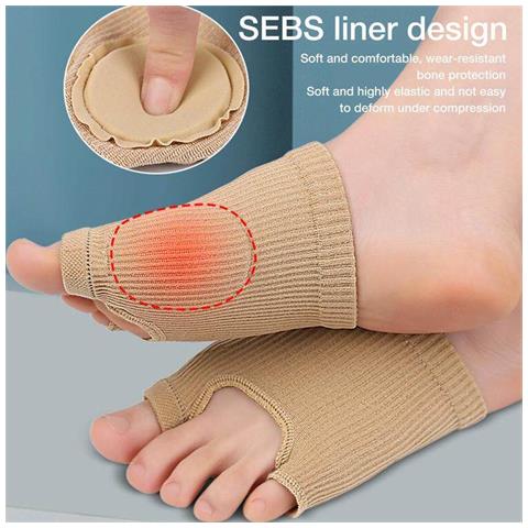 Tutore Della Punta Del Manicotto Di Compressione Dell'avampiede Per L'alluce - Foto 2