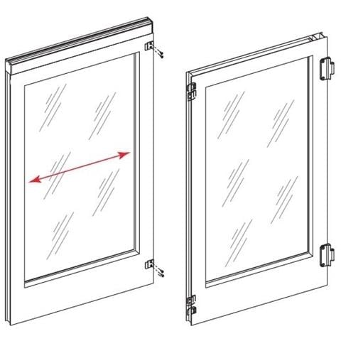 Kit Antipanico Sfondamento Mobile - Semifissa Per Porta Automatica Apn 1 + 1 105525 - Foto 1