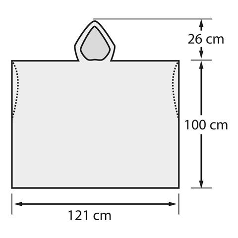 Poncho Impermeabile Anti Pioggia, Display 24 Pz - Foto 3