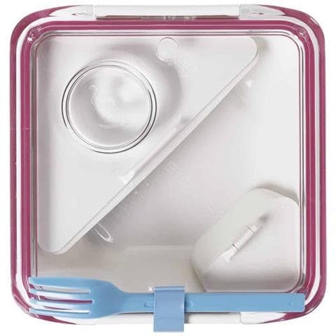 Lunchbox Box Appetit - White /pink - Foto 1