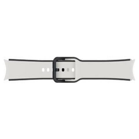 Cinturino Sportivo Bicolore Per G Watch Serie 4/5 20 Mm, S/m, Bianco / Nero - Foto 3