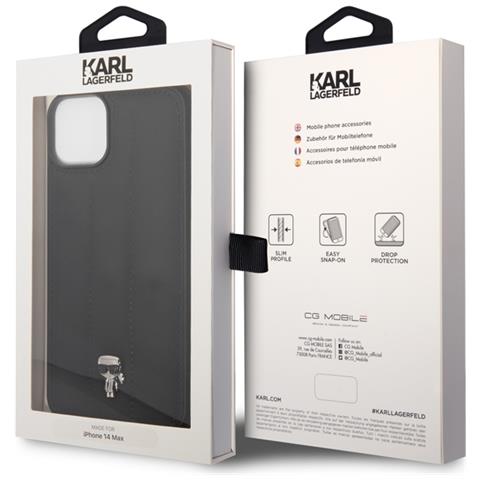 Cover Per Iphone 14 Plus Pu Puffy Ikonik Pins, Nero - Foto 3