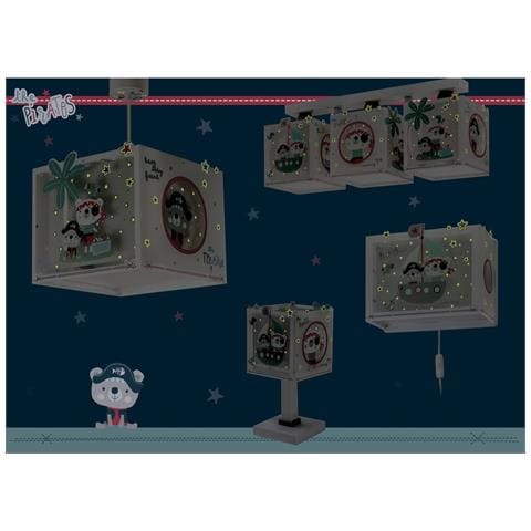 Lampada A Sospensione Per Bambini The Pirates Pirati - Foto 8