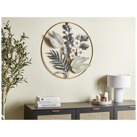 Decorazione Da Parete Verde E Oro Dubnium - Foto 1